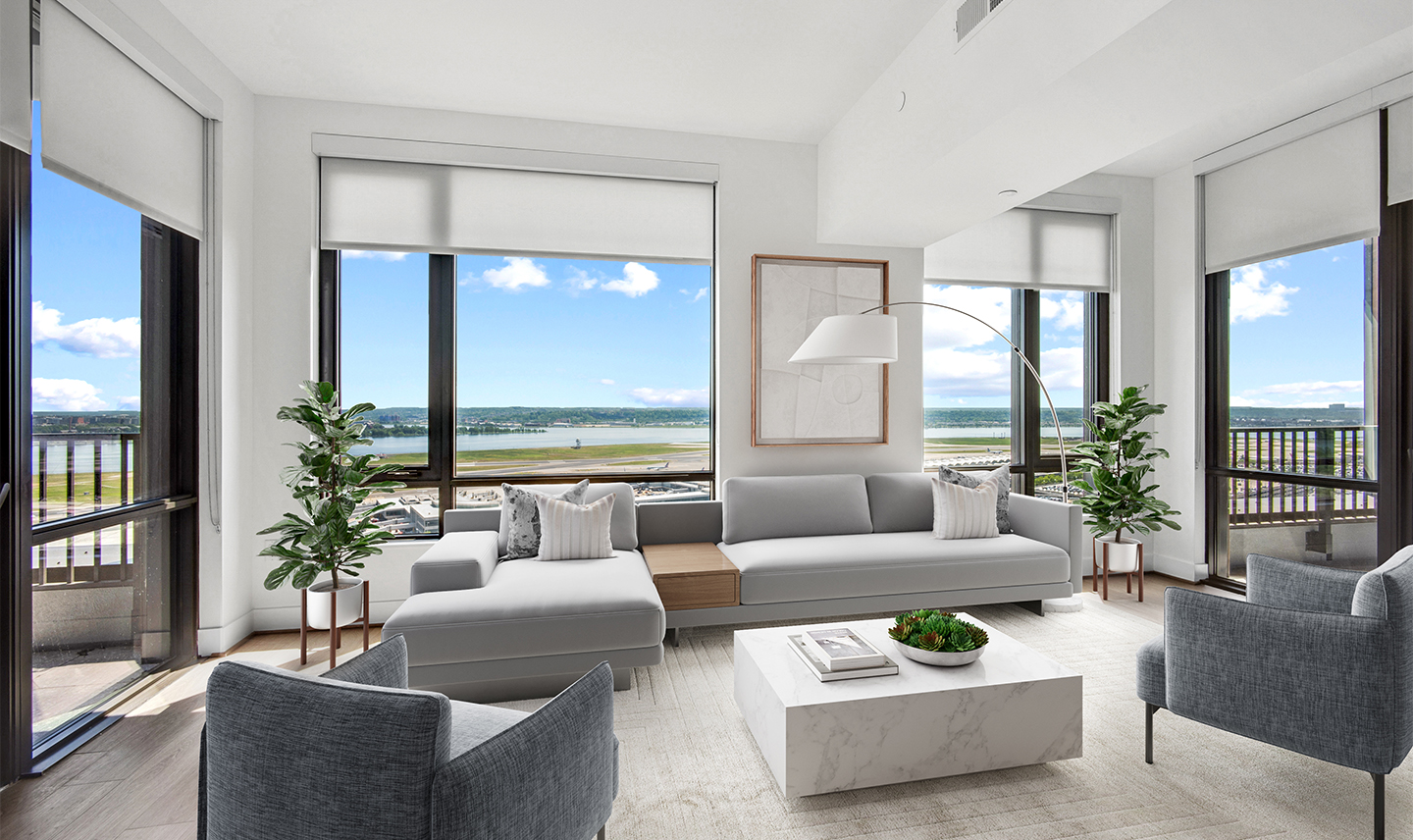 The Grace living room
