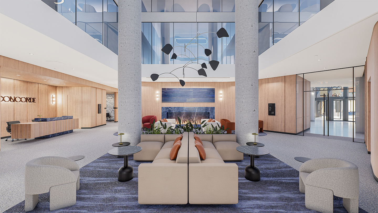 Concorde, Lobby and Reception